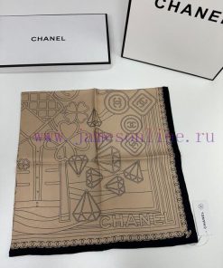 Chanel A Handmade Workshop CollectionHigh end version - twill silk90*90 Two color brand new zq13irmf