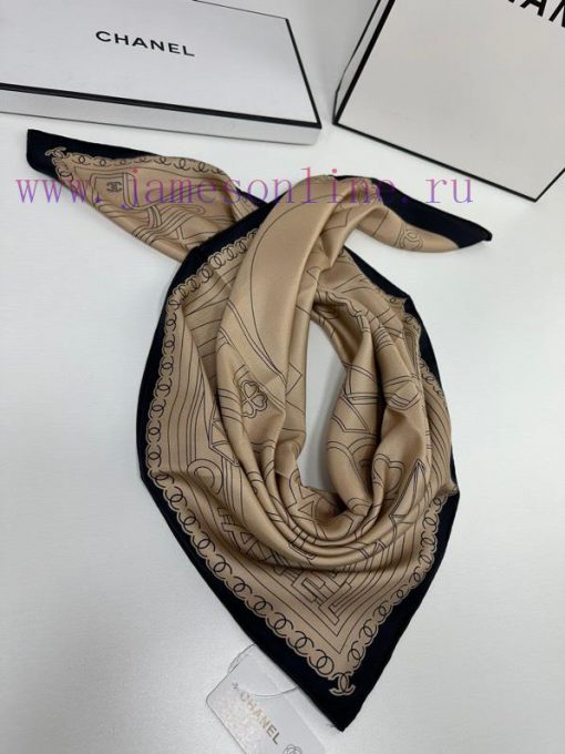 Chanel A Handmade Workshop CollectionHigh end version - twill silk90*90 Two color brand new zq13irmf - Image 5