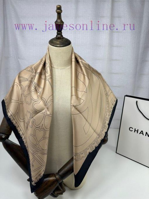 Chanel A Handmade Workshop CollectionHigh end version - twill silk90*90 Two color brand new zq13irmf - Image 8