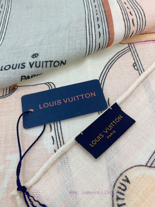 The cattle goods are really praised. L antique chain 140Monogram Forever cashmere square towcligct2z - Image 8