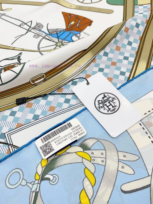 The new HERMES heavyweight new-style car square scarf is streamlined and fashionable, with aokqzq8r8 - Image 7