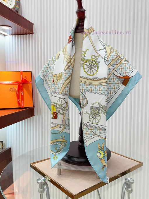 The new HERMES heavyweight new-style car square scarf is streamlined and fashionable, with aokqzq8r8 - Image 10