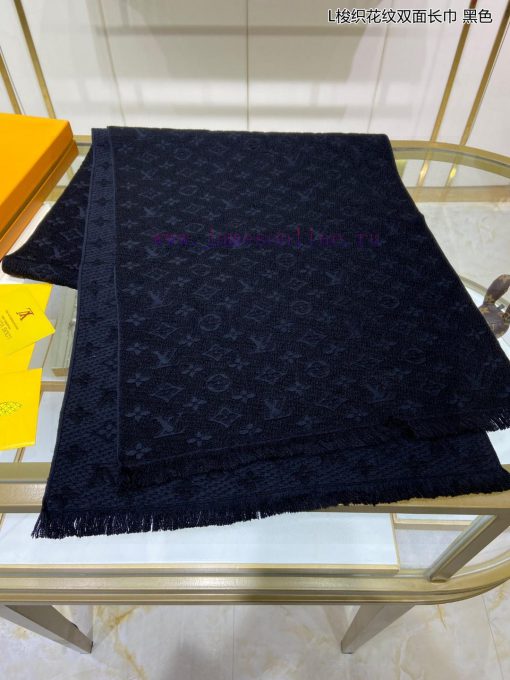 Classic Reproduction ◆ Lvjia L Woven Pattern Double sided Long Scarf Super Favorite, Very Stkg0a6gn0 - Image 5