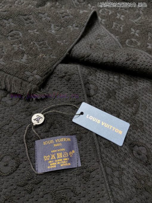 Classic Reproduction ◆ Lvjia L Woven Pattern Double sided Long Scarf Super Favorite, Very Stkg0a6gn0 - Image 12