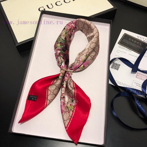 G Home100% mulberry silk silk crepe satin versatile small square scarf, with an elegant and h3q4ma6g - Image 5