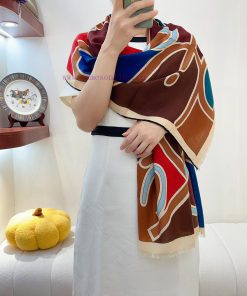 Highly recommended Gao Ding HERMES launches new Hermes line long scarves, cashmere long scarq8nfo41u