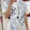 The newly released Chanel style printed 90 silk small square scarf is recommended by VIPs. Ytoscy38o