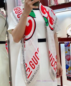 110cm dark pattern jacquard oversized GUCCI unparalleled color scheme, kept for yourself andon74fbfv