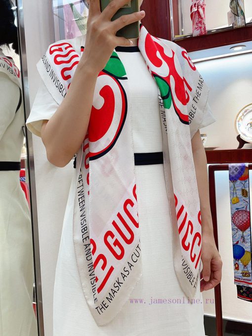 110cm dark pattern jacquard oversized GUCCI unparalleled color scheme, kept for yourself andon74fbfv