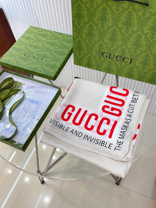 110cm dark pattern jacquard oversized GUCCI unparalleled color scheme, kept for yourself andon74fbfv - Image 3