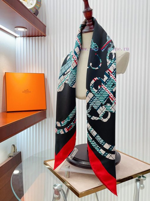 HERMES's new silk scarf is highly recommended for its gorgeous reins and 90 silk square. Witiq946z8k - Image 8