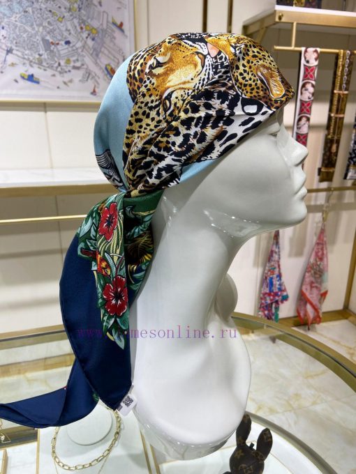 High end custom made silk square scarves that are said to look good and recommended for bothj4wokbzu - Image 8