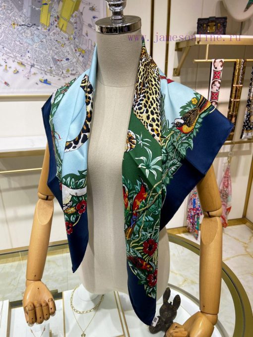 High end custom made silk square scarves that are said to look good and recommended for bothj4wokbzu - Image 11