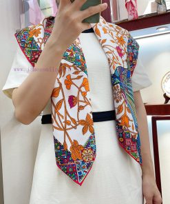 HERMES's new silk scarf looks great when you buy it. We recommend the Puma 90 silk handkerchmdat9r23