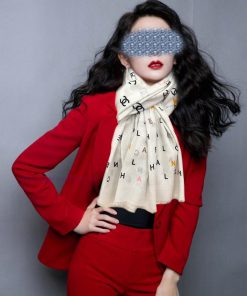 Chanel 2024 Sincerely Praises Cashmere Long Scarf. The actual product is truly beautiful, an5ah4485e