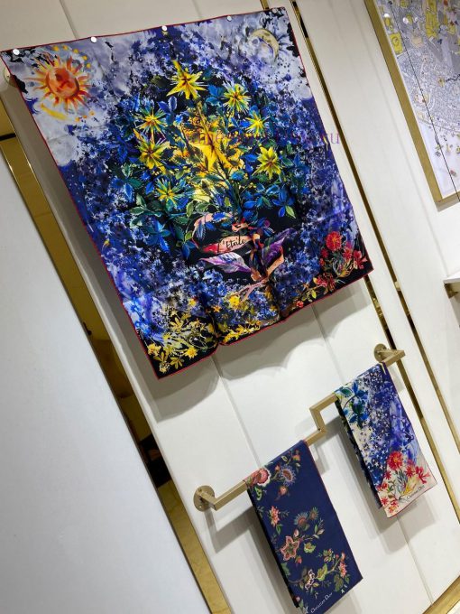 The new DO Dior single-sided silk square scarf is highly recommended by VIPs and must be purnajjjk37 - Image 3