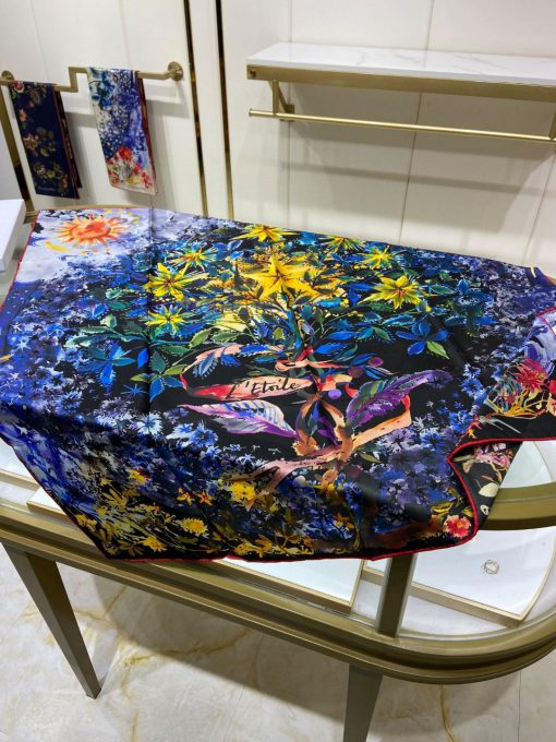 The new DO Dior single-sided silk square scarf is highly recommended by VIPs and must be purnajjjk37 - Image 9