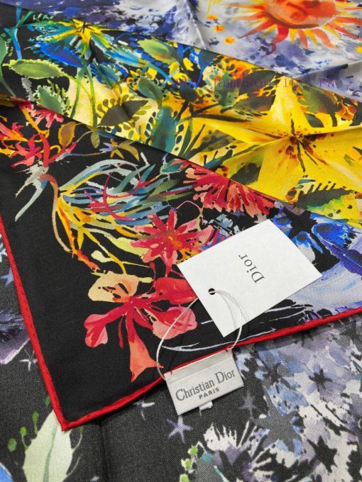 The new DO Dior single-sided silk square scarf is highly recommended by VIPs and must be purnajjjk37 - Image 10