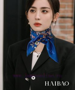 The new DO Home D Mexican flower single-sided 90 silk square scarf is highly recommended by gco8t7p9