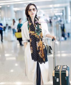 The newly released Gucci2024 sincerely praises the ring, velvet long scarf, and genuine beauctw404ol