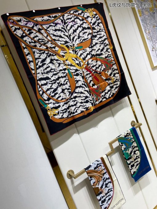 It's on the beef market now ‼ Sincere praise ‼L Tiger pattern and decorative strap 90 silk swps7qnlz - Image 3