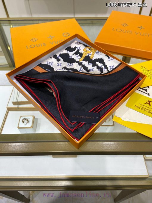 It's on the beef market now ‼ Sincere praise ‼L Tiger pattern and decorative strap 90 silk swps7qnlz - Image 4