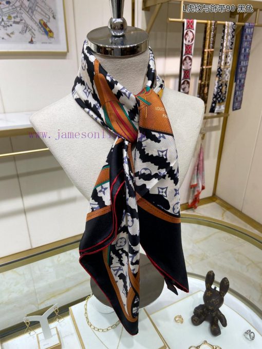 It's on the beef market now ‼ Sincere praise ‼L Tiger pattern and decorative strap 90 silk swps7qnlz - Image 6