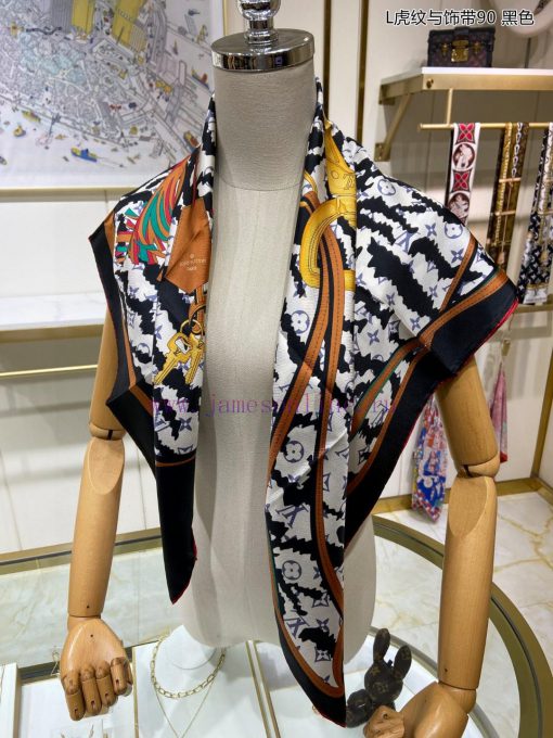 It's on the beef market now ‼ Sincere praise ‼L Tiger pattern and decorative strap 90 silk swps7qnlz - Image 8