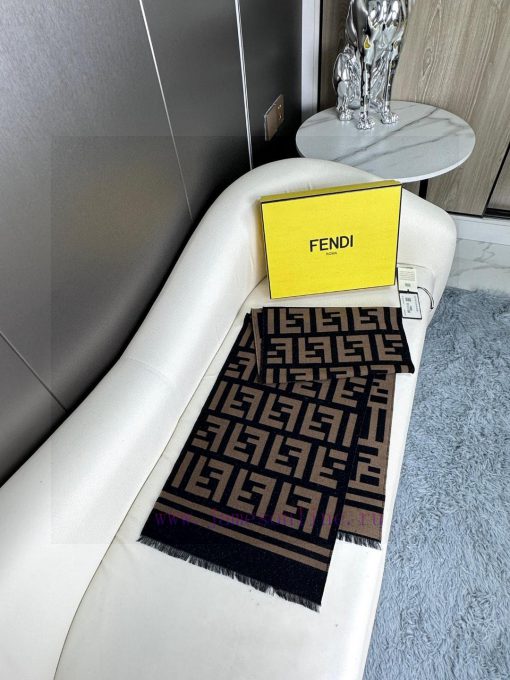 Gold and silver thread top of the line original single heavyweight is coming Fendi FENDI2023t45hgscr - Image 6