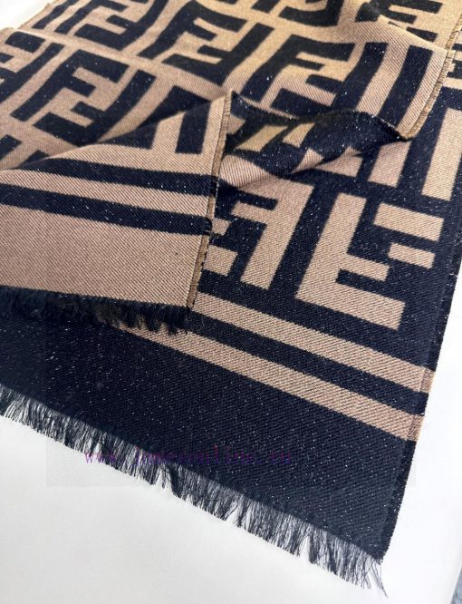 Gold and silver thread top of the line original single heavyweight is coming Fendi FENDI2023t45hgscr - Image 8