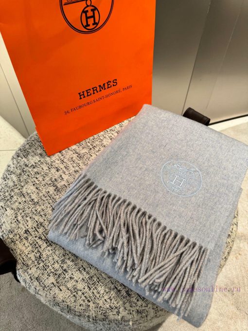 Furious push away quantity, double-sided Hermes new official website, 100% top-quality cashm9sc2u01m - Image 3