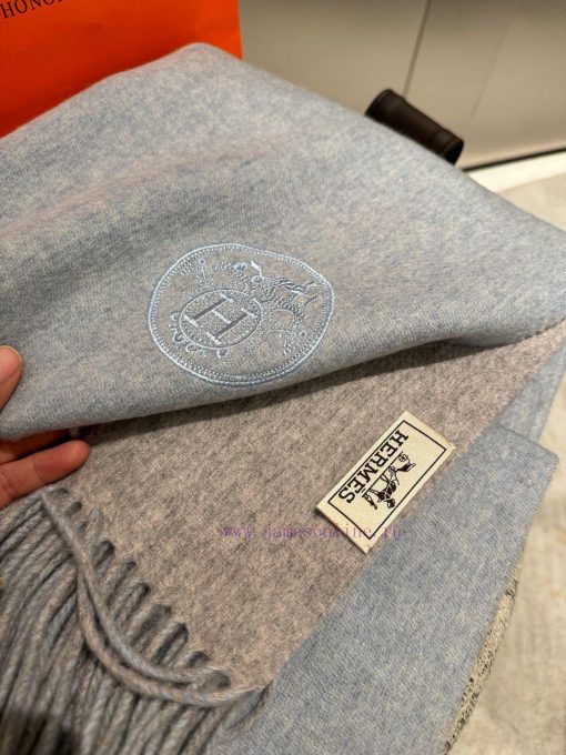 Furious push away quantity, double-sided Hermes new official website, 100% top-quality cashm9sc2u01m - Image 4