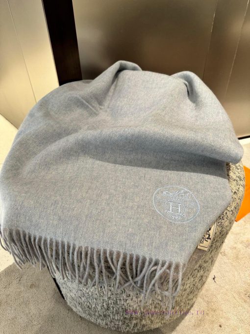 Furious push away quantity, double-sided Hermes new official website, 100% top-quality cashm9sc2u01m - Image 5