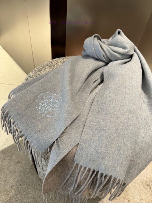 Furious push away quantity, double-sided Hermes new official website, 100% top-quality cashm9sc2u01m - Image 6