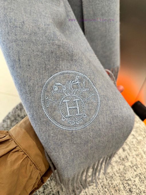 Furious push away quantity, double-sided Hermes new official website, 100% top-quality cashm9sc2u01m - Image 8
