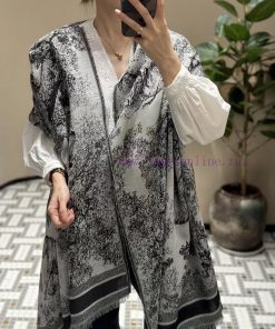 Dior high-end seriesColor woven jacquard long scarf 70 * 200 long scarfSimple and easy to maof8o13z6
