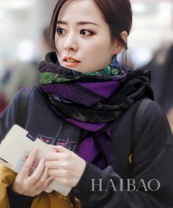 The new D Home D Indian style cashmere 140 cashmere square scarf is recommended for VIP custzqwj3wo7