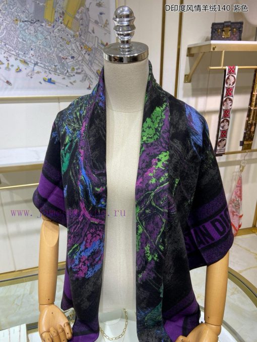 The new D Home D Indian style cashmere 140 cashmere square scarf is recommended for VIP custzqwj3wo7 - Image 8