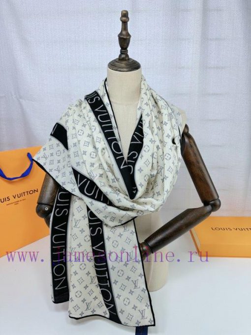 The fashionable and versatile LV new vintage long scarf is a must-have item for all seasons jtle8y1p - Image 6