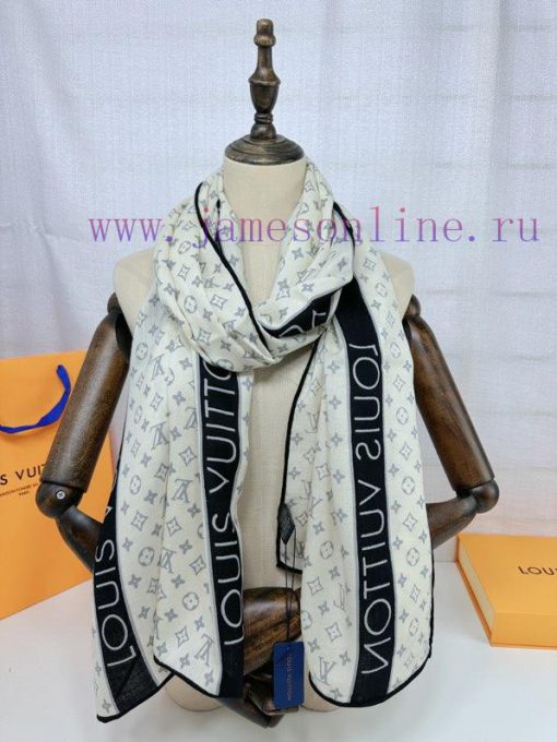 The fashionable and versatile LV new vintage long scarf is a must-have item for all seasons jtle8y1p - Image 7