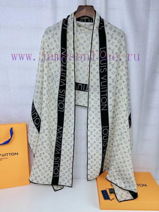 The fashionable and versatile LV new vintage long scarf is a must-have item for all seasons jtle8y1p - Image 8