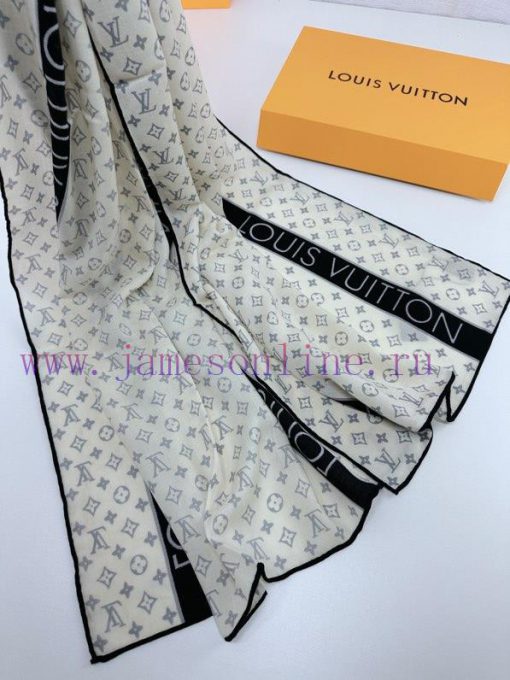 The fashionable and versatile LV new vintage long scarf is a must-have item for all seasons jtle8y1p - Image 9