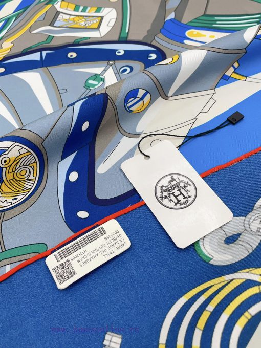 HERMES's new silk scarf looks great and is highly recommended for the Huafu Festival. It fea0gs5v5sa - Image 7