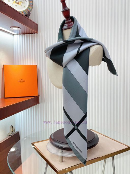 HERMES's new silk scarf looks great and is highly recommended. With top-notch craftsmanship ivydspqu - Image 9