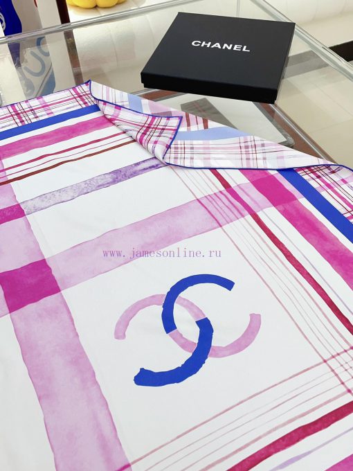 CHANEL striped grid striped color matching, very three-dimensional, as casual as a goddess, n5u0k73m - Image 6