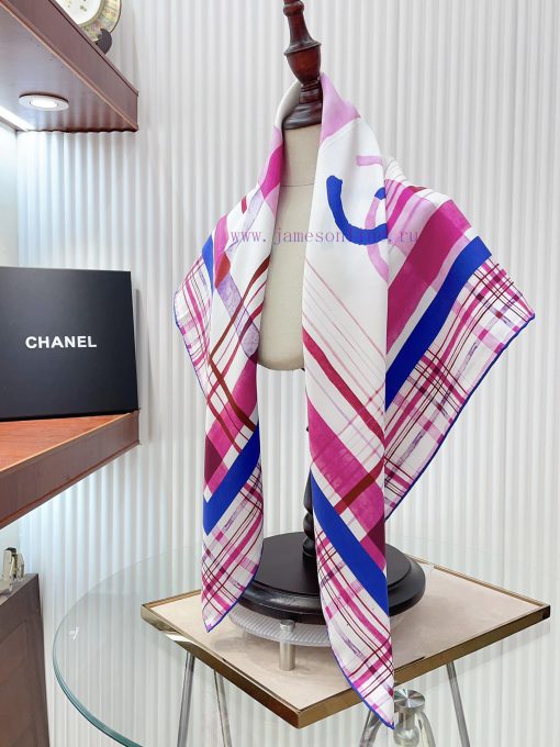 CHANEL striped grid striped color matching, very three-dimensional, as casual as a goddess, n5u0k73m - Image 10