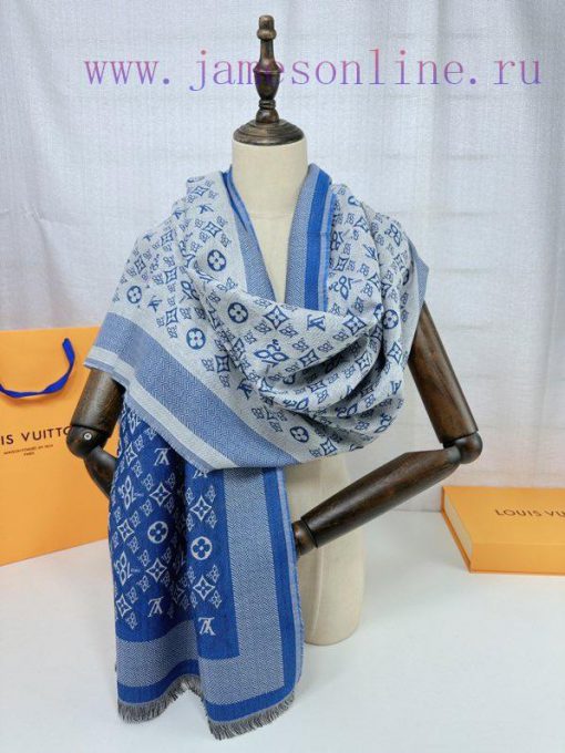 Lv style. Made of a blend of wool and silk fabric, the texture is very soft and lightweight.4xi4c5kp - Image 5