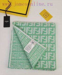 Fendi contrasting letter combinationWool and cashmere 30/7030*180cmSoft cashmere scarf full rflxymob
