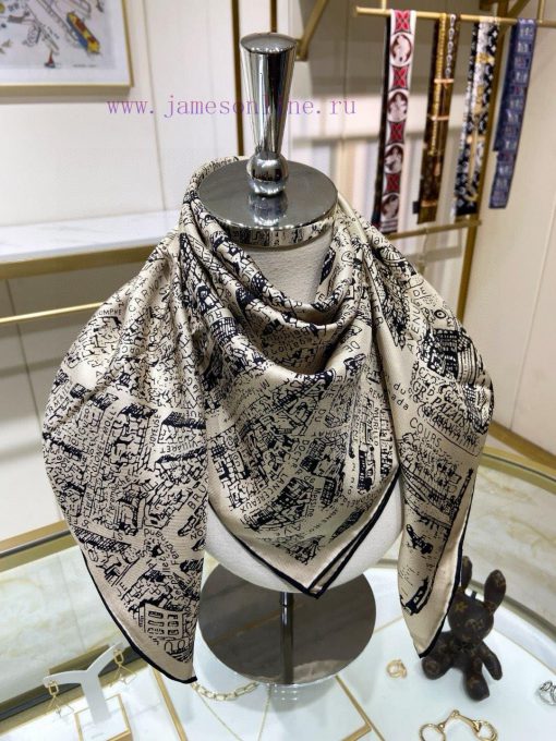 The latest Do Home specializes in double-sided, same color silk square scarves that are easyq9esxgxp - Image 10