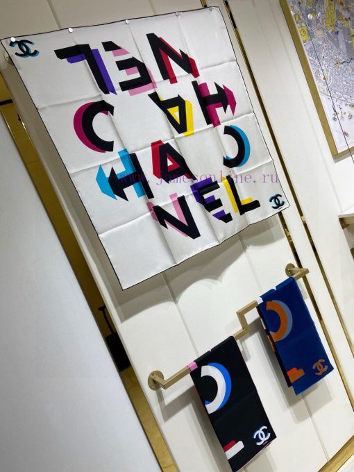 The new Chanel single-sided silk square scarf is highly recommended by VIPs and must be purca6x93nyj - Image 3